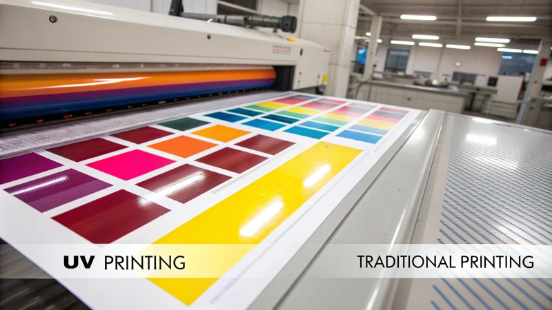 Comparison of UV printing and traditional printing methods